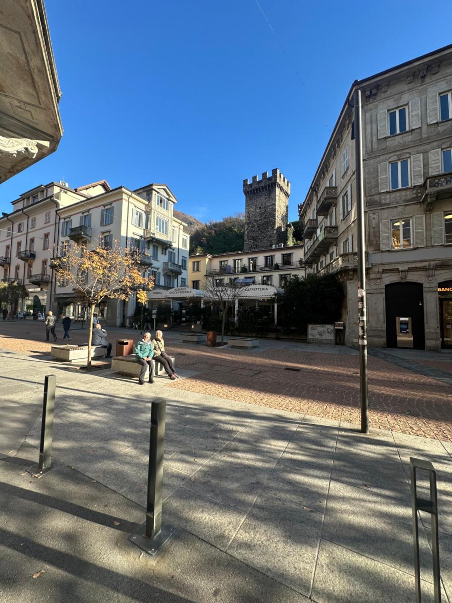 Hotel Croce Federale Bellinzona Dış mekan fotoğraf