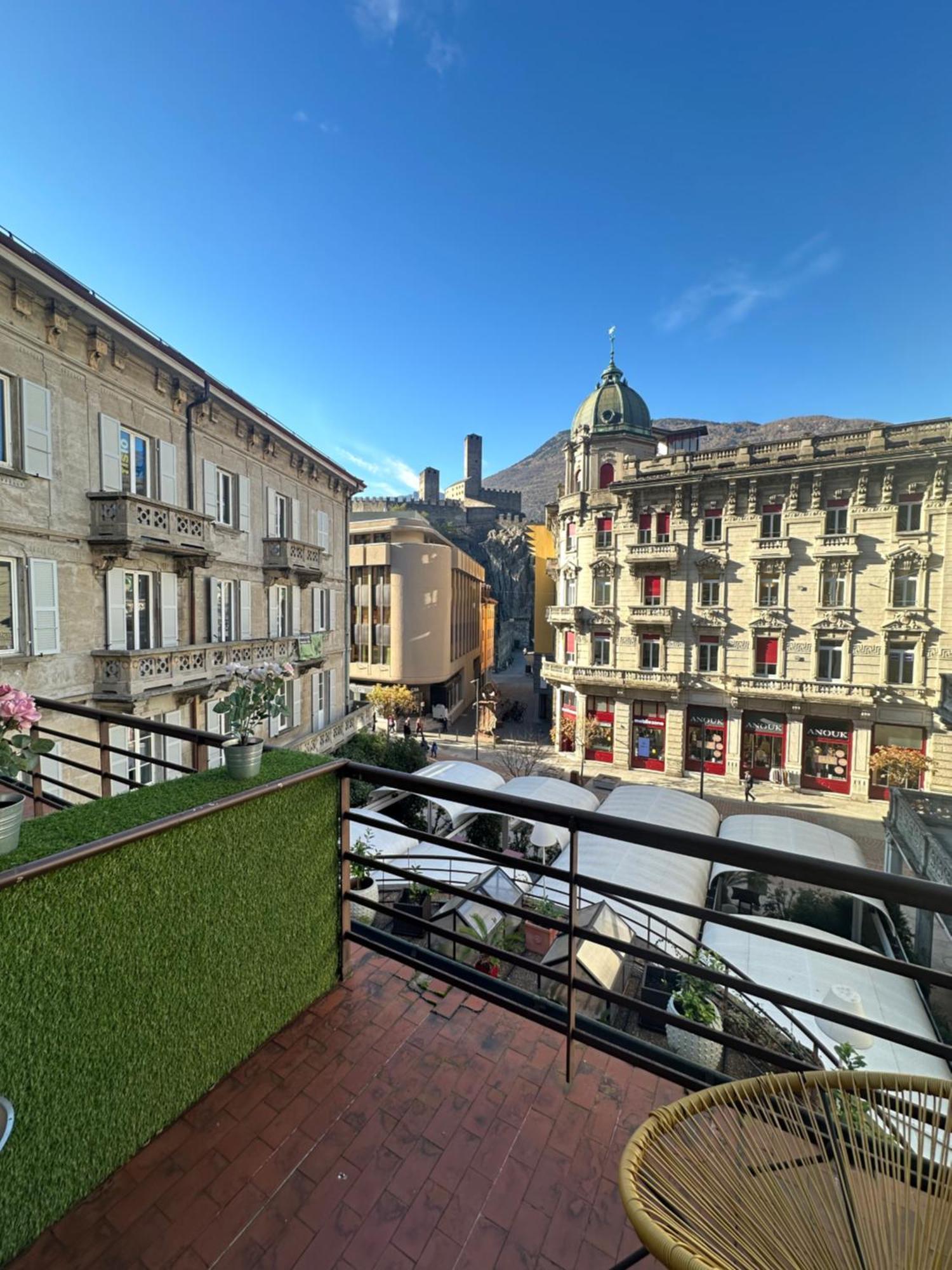 Hotel Croce Federale Bellinzona Dış mekan fotoğraf